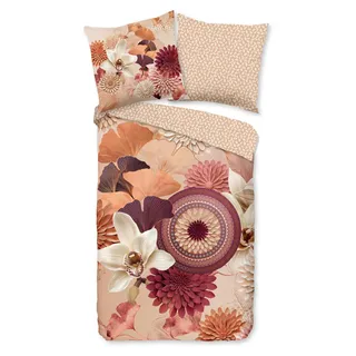 Duvet cover HIP 135x200 + 1* 80x80 cm - Mandalas and flowers - Beige