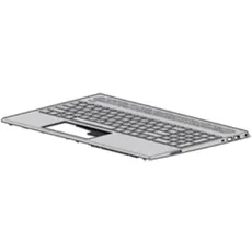 HP L24752-DH1 Notebook-Ersatzteil Gehäuse-Unterteil+Tastatur, Notebook Ersatzteile, Silber