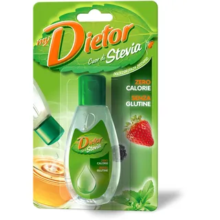 DIETOR Stevia, Herz flüssig, Süßungsmittel Zero Kalorien 50 ml