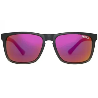 SINNER Erwachsene Sonnenbrille Oak Polycarbonat Sintec Polarisiert, Matt Schwarz, SISU-719-10-P58