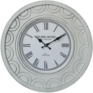 Mobili Rebecca Mobili Wanduhr Weiß Holzwerkstoff, 5x50x50 cm