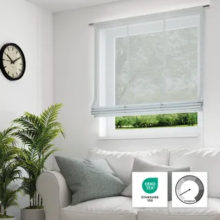 Neutex for you! Raffrollo ALLURE 60 x 140 cm grau