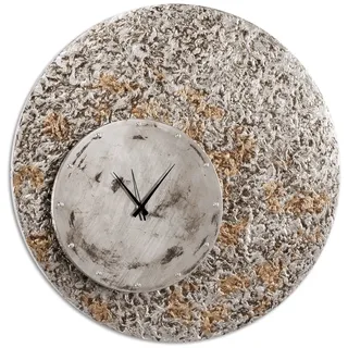 Pintdecor Excentrico Uhr, MDF, Gold/Silber, 70 x 70 x 5 cm