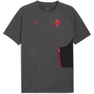 Puma ACM Pumatech Pocket Tee shadow gray-for all time red (15) L