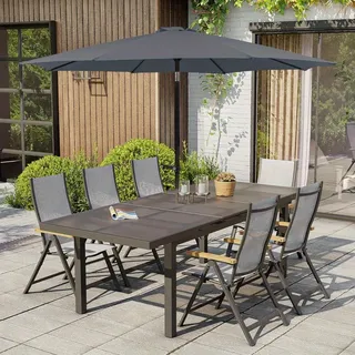 Sonnenschirm - Stockschirm - Balkonschirm - Strandschirm - Gartenschirm - 300 cm groß