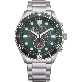 CITIZEN Herren Sportuhr Of Action Sport Chronograph Eco-Drive AT2561-81X