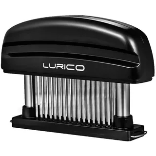 LURICO Fleischzartmacher, Fleischklopfer Meat Tenderizer 48 Edelstahl Ultra Sharp Nadel Klingen Tenderizers, Zum Zart Machen von Rind/Huhn/Schwein/Kalb/Steak Abnehmbar Zum Reinigen, Spülmaschinenfest