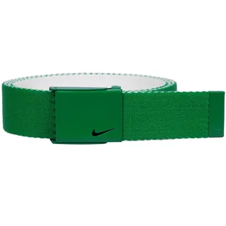 Nike Herren New Tech Essentials Reversible Web Belt Gürtel, Kiefer grün/weiß, Einheitsgröße