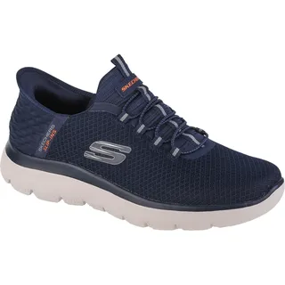 SKECHERS Herren Summits HIGH Range Oxford, Navy Mesh/Trim, 42.5 EU