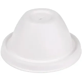 50 Stück - Deckel für Gläser mit 9 cm Durchmesser 'Bionic' 9 x 4,5 cm, Weiß