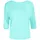 Ultra leichtes weiches Modal-3/4-Arm Shirt MCS004 All-Fit Style Fitness Dance Freizeit Yoga Pilates