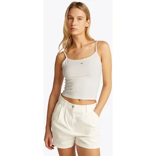 Tommy Hilfiger Tommy Jeans Tanktop »TJW 2PACK ESSENTIAL STRAP Top 2 Stk. mit Logo-Flag blau