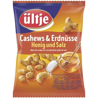 ültje Cashews & Erdnüsse, Honig und Salz (1 x 200 g)
