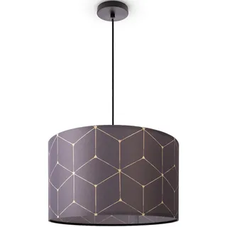 Paco Home Hugo Cube 1-flg. Ø 45,5 cm schwarz