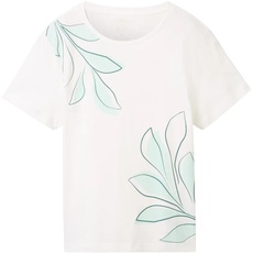 Bild Damen T-Shirt mit Print, off white, XL