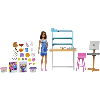 Barbie Barbie Relax and Create Kunst Studio Puppe (ca 30 cm)
