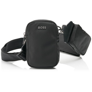 BOSS Dodge_Phone_Holder Herren Neck Pouch, Black1