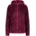 Woman Jacket Fix Hood amaranto 38