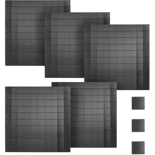 500 Stück Kleine Magnete zum Kleben Selbstklebende Magnetplättchen Selbstklebende Magnet Klebepads, 10 x 10 mm Flach Magnetstreifen Magnetpunkte Selbstklebend Klebemagnete für Schule Büro Home