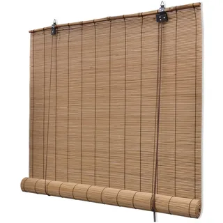 vidaXL Bambusrollo 150 x 160 cm Braun