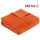 Kuscheldecke 150 x 200 cm Orange