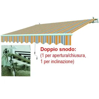 Vorhang Ab Sun mit Halterung VIGOR Blatt Gelb/Grau 395x250 CM