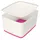 Aufbewahrungsbox MyBox 38,5 x 31,8 x 19,8 cm 1-tlg. pink/weiß