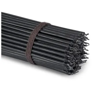 Nklaus Spitzkerze 15 cm schwarz 250 St.