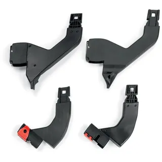 PEG Double Adapters Ypsi/Z4 - Doppeladapter für Geschwister- oder Zwillingskonfiguration - Kompatibel mit Peg Perego Ypsi und Z4 Buggys