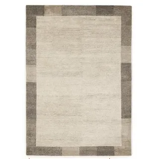Cazaris Wollteppich , Naturfarben , Textil , Bordüre , rechteckig , 250x300 cm , Care & Fair , für Fußbodenheizung geeignet, in verschiedenen Größen erhältlich , Teppiche und Böden, Teppiche, Orientteppiche