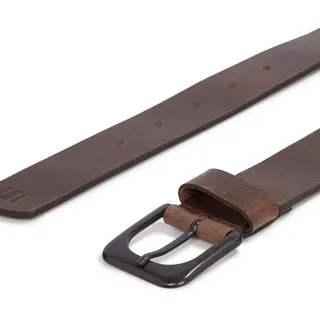 G-Star Zed Gürtel Dark Brown / Black Metal 110 cm