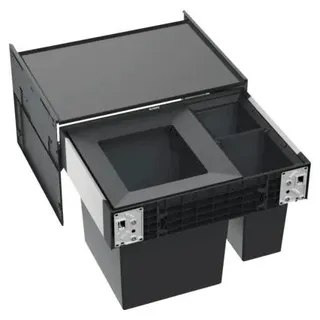 Blanco Einbaumülleimer SELECT II BIG 60/3 Anzahl Fächer 3 2x 6 l 1x 35 l schwarz 528148