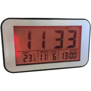 Unity LCD-Wecker – 49022, Schwarz, 12 x 7 x 5 cm