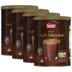 NESCAFÉ Nestlé Feinste heisse Schokolade, 4er Pack (4 x 250g)