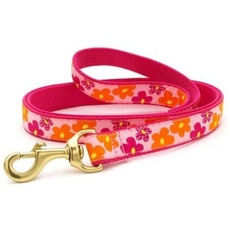 Up Country FLO-L-W Flower Power Hundeleine, Breit 1 inch