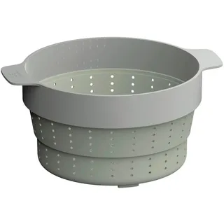 BergHOFF Dampfeinsatz , Salbeigrün , Kunststoff , rund , 14 cm , hitzebeständig, gelocht , Kochgeschirr, Töpfe, Schnellkochtöpfe