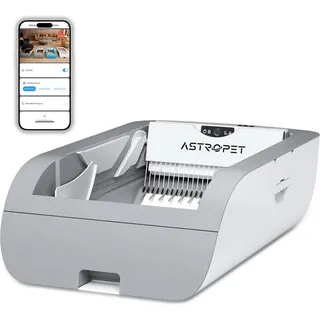 astropet Katzentoilette Helios Größe M Weiß