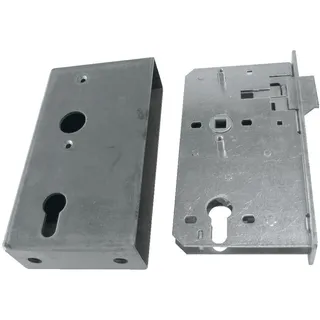 Gartentorschloss mit Kasten