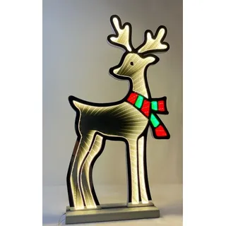 Star-Max Star Max LED Rentier Infinity Effekt, und 60 cm Höhe