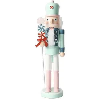 Nussknacker blau,rosa 9.8x8.8x38 cm