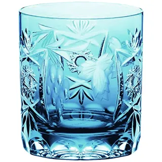 Nachtmann Whisky Glas, 250 ml, hellblau, Traube, 35891, Whisky Tumbler aus Bleikristall, spülmaschinenfest, Made in Germany