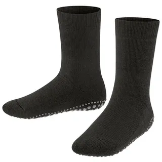 Falke Unisex Kinder Stoppersocken Catspads K Hp Baumwolle rutschhemmende Noppen 1 Paar, Schwarz Black 3000, 31-34