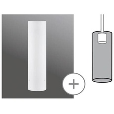 Bild URail 2Easy Livo Schienensystem-Komponente Glas-Lampenschirm 75x280mm Opalglas (998.42)