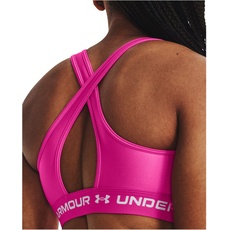 Bild von Crossback Mid Sport-BH Damen, pink