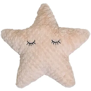 Bloomingville Kissen Star, weiß, Polyester, 1 Stück (1er Pack)