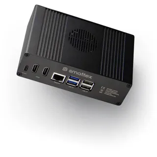 smattex Home Assistant Plug & Play Set Raspberry Pi 5 8 GB RAM 256 GB SSD Schwarz