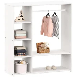 Idimex Kinderschrank Rafael , Holz , Kiefer , Vintage , 105x114x40 cm , FSC Mix , Babymöbel & Kindermöbel