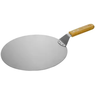 Pizzaschaufel 30,5 cm Pizzaheber Holzgriff Edelstahl Brotschaufel Pizzaschieber