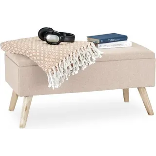 Weiche Bank mit Stauraum