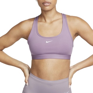 Nike Damen Swoosh SPT T-Shirt, Violett Dust/Weiß, XL